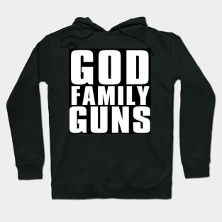 God Family Guns Hoodie